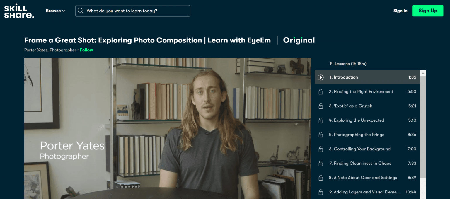 Skillshare: Frame A Great Shot, Exploring Photo Composition