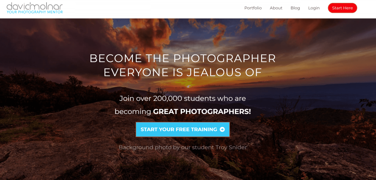 David Molnar: Your Photography Mentor