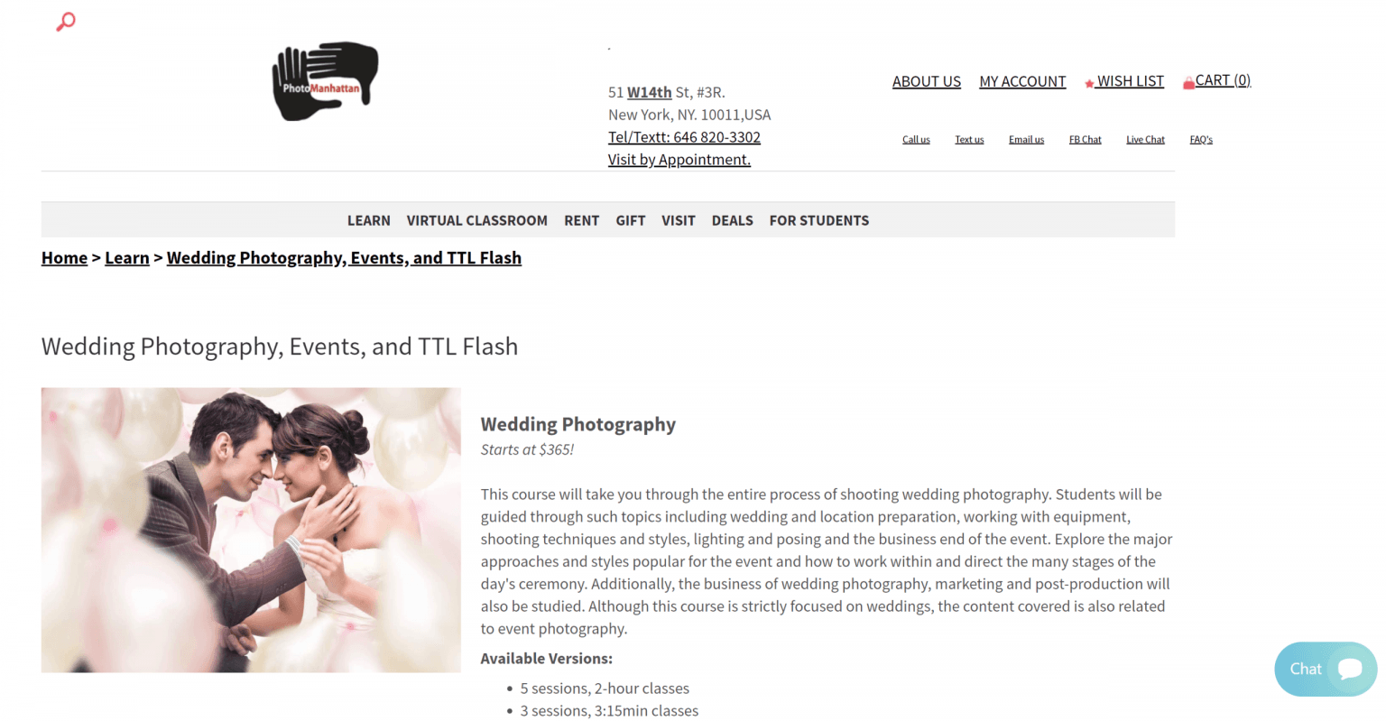 Photo Manhattan: Wedding Photography