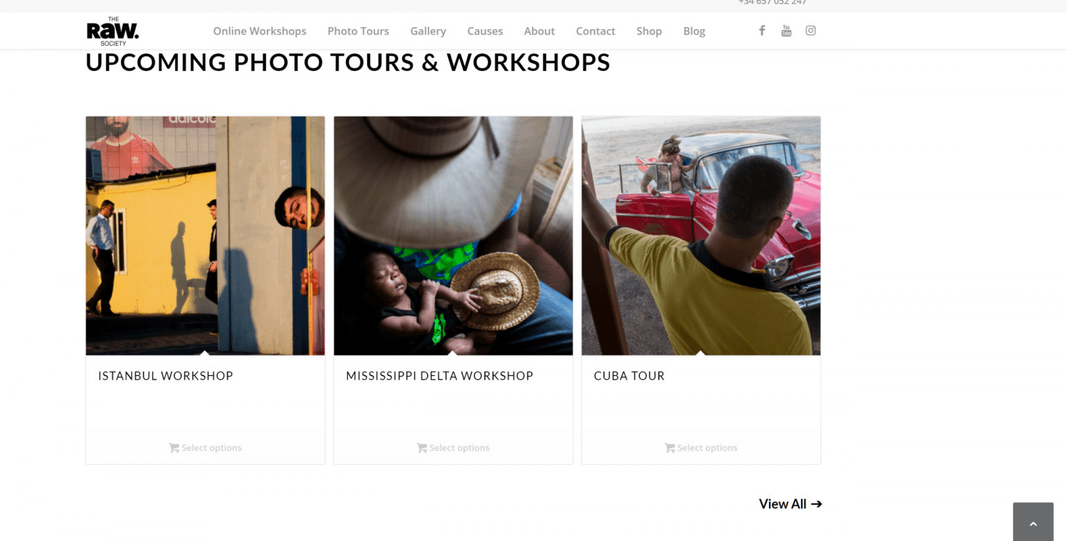 Raw Society Workshops