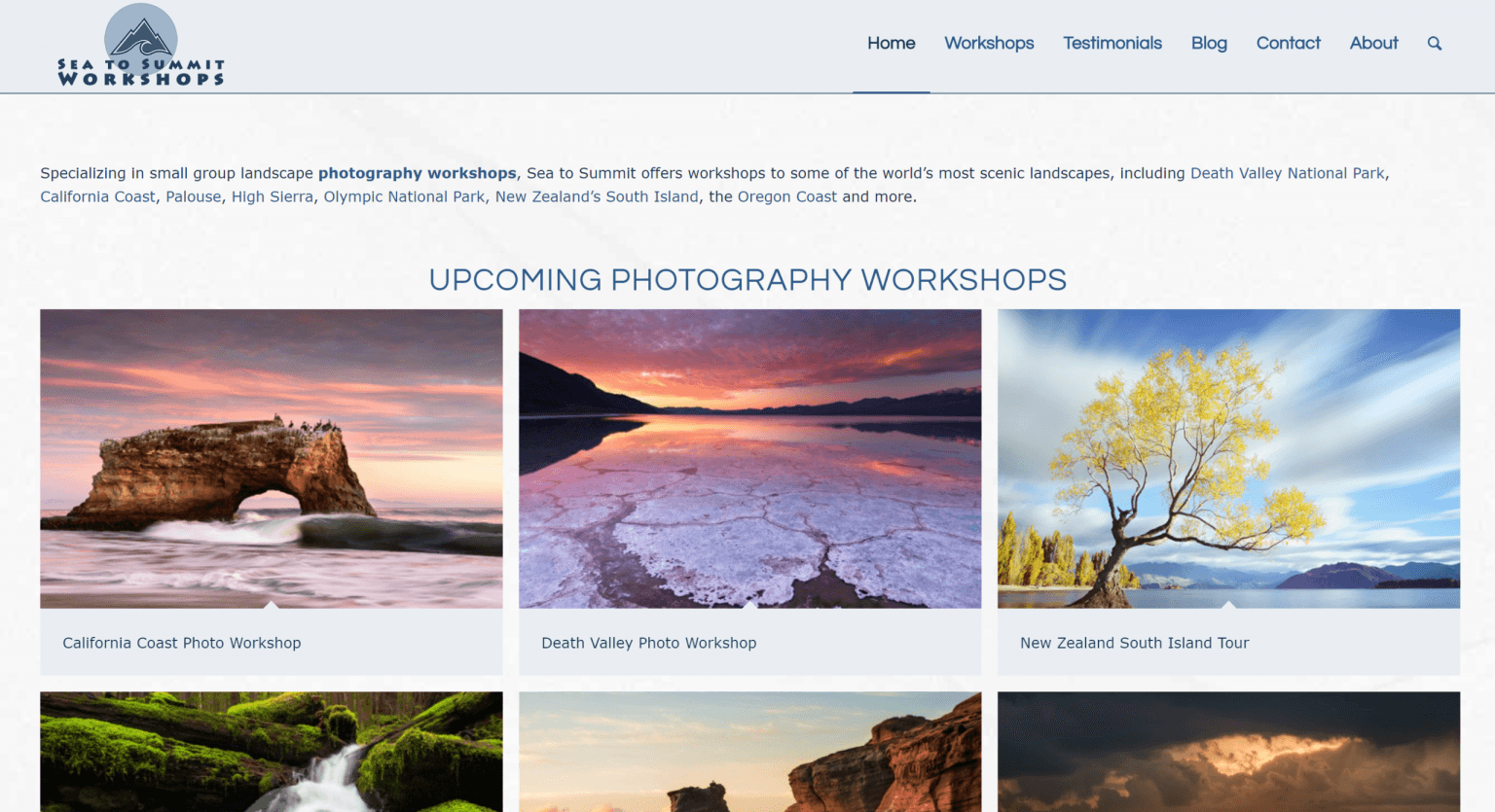 Sea to Summit Workshops