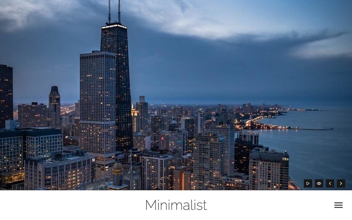 Preview of Minimalist template