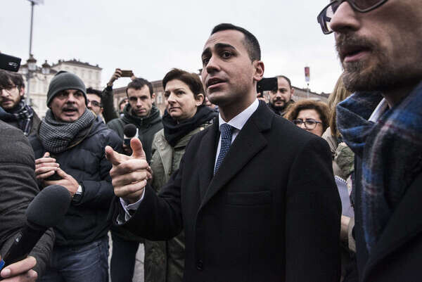 Luigi Di Maio in Turin 01-12-2018