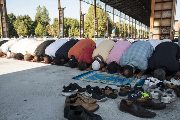 Islamic Sacrifice Festival in Turin, Italy