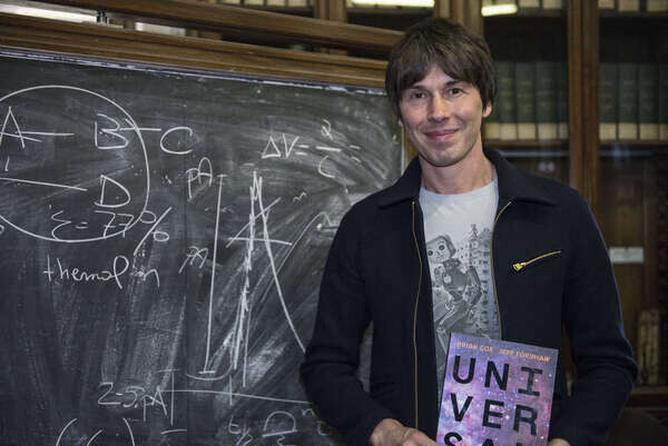 Brian Cox in Turin 02-14-2018