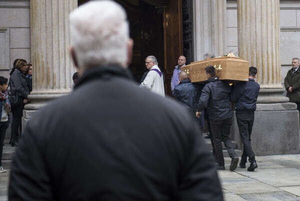 Funeral of Beauty, the migrant rejected in Bardone